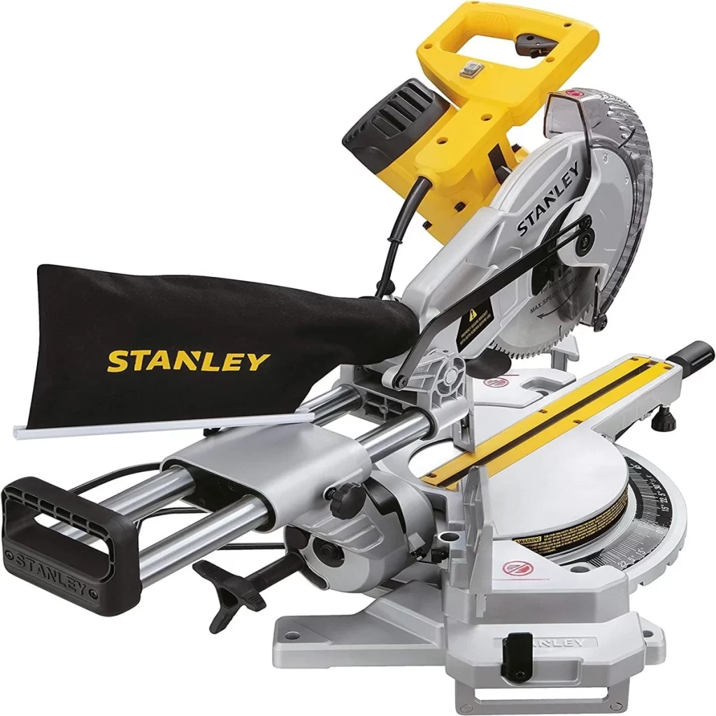 Ahorra tiempo y dinero con la Sierra Ingleteadora Deslizante SM18 Stanley: la herramienta imprescindible para los carpinteros