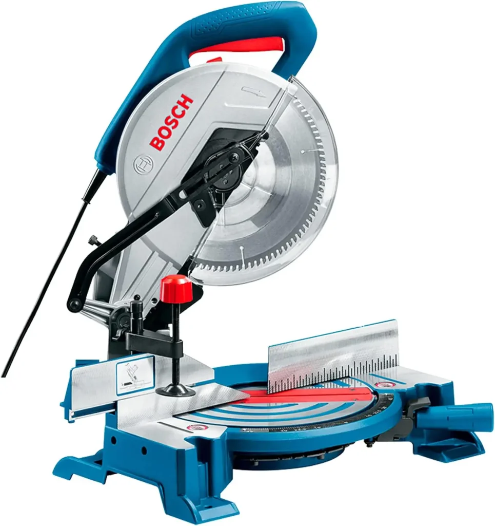 🟣 Sierra ingletadora Bosch GCM 10X de 10 pulgadas con motor de 1700W